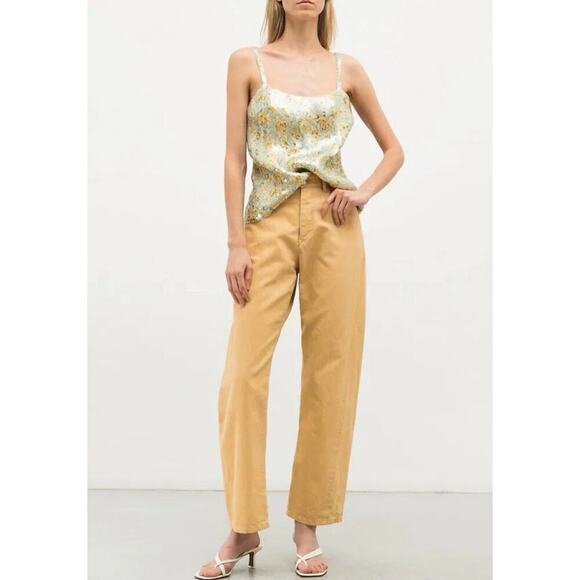 Ralph Lauren Purple Label Silk Sequin Tank Dress Top Floral Cami Blouse Runway 2 - Picture 5 of 14